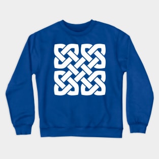 Celtic Interwoven Endless Knot Geometric Pattern 7 Crewneck Sweatshirt